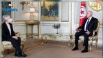 Kaïs Saïed reçoit la présidente de la Commission de Venise
