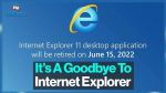 Après 27 ans, Internet Explorer tire sa révérence