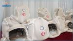 Distribution de 120 cagoules- visières climatisées aux enfants de la lune 