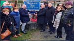 Inauguration de la place Monastir dans le district de Münster en Allemagne