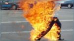 Décès d'un homme qui s'est immolé par le feu au poste de police de Tébourba 