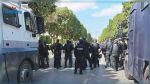 A l’Avenue Habib Bourguiba, forte présence sécuritaire en prévision des manifestations