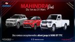 MAHINDRA DEALS : Des remises qui vous surprendront !