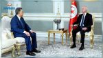 Kais Saied s'entretient avec le président du parlement Brahim Bouderbala