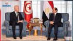 Le président Saïed s'entretient avec le président égyptien Abdel Fattah al-Sissi